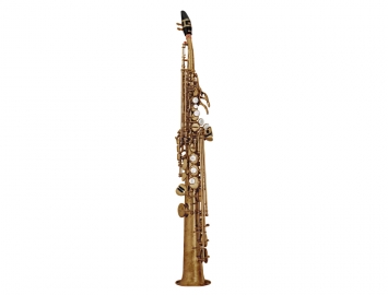 New Yamaha Custom Z YSS-82ZRU Unlacquered Soprano Sax w/ Curved Neck