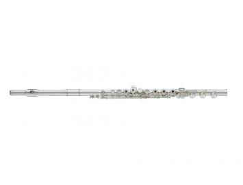 New Yamaha YFL-677 Series Sterling Silver Professional Flute with Offset G