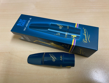 New LIMITED EDITION Vandoren Jumbo Java A45 Blue Ebonite Alto Sax Mouthpiece - IN STOCK