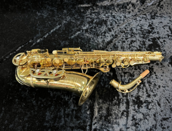 Vintage Winston Alto Saxophone, Serial #9065 Restored Gold Lacquer - Made in Italy