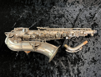 Original Silver First Series Martin Handcraft Alto Saxophone - Serial # 74815