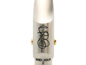 NEW Mindi Abair Metal Rhodium Mouthpiece for Alto Sax By Theo Wanne