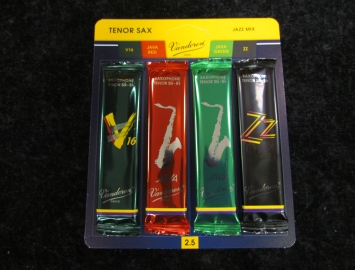 New Vandoren Jazz Mix Tenor Sax Reeds