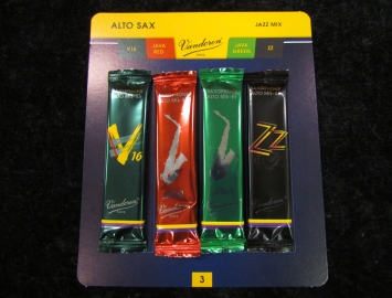 New Vandoren Jazz Mix Alto Sax Reeds